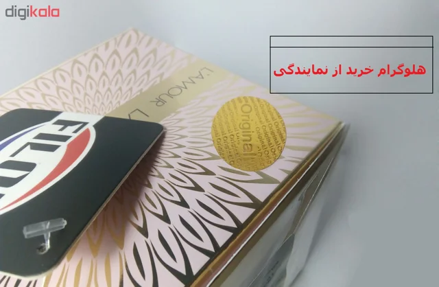 ادو پرفیوم زنانه لالیک مدل L'Amour Pink حجم 100 میلی‌ لیتر 101825526