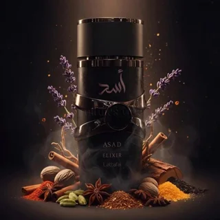 ادو پرفیوم مردانه لطافه مدل اسد الکسیر با رایحه گرم حجم 100 میلی لیتر 101782649