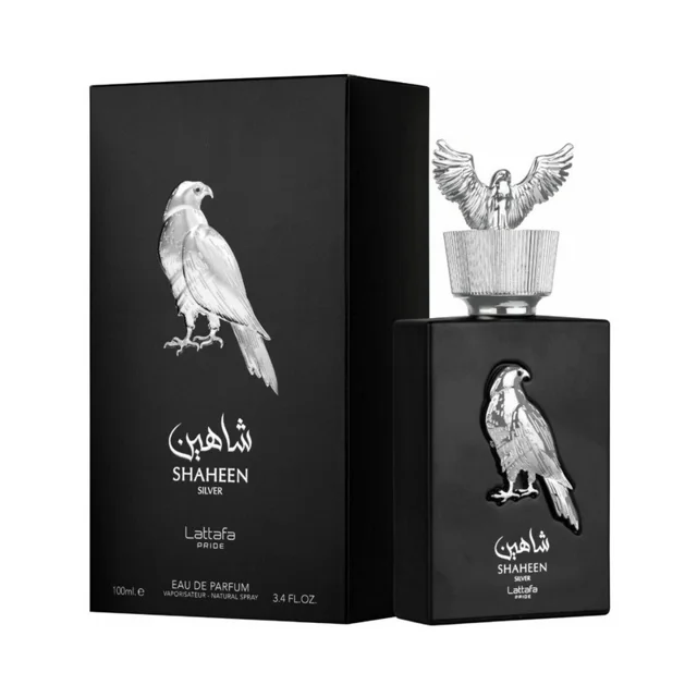 ادو پرفیوم مردانه لطافه مدل شاهین با رایحه خنک و تند حجم 100 میلی لیتر 101782917
