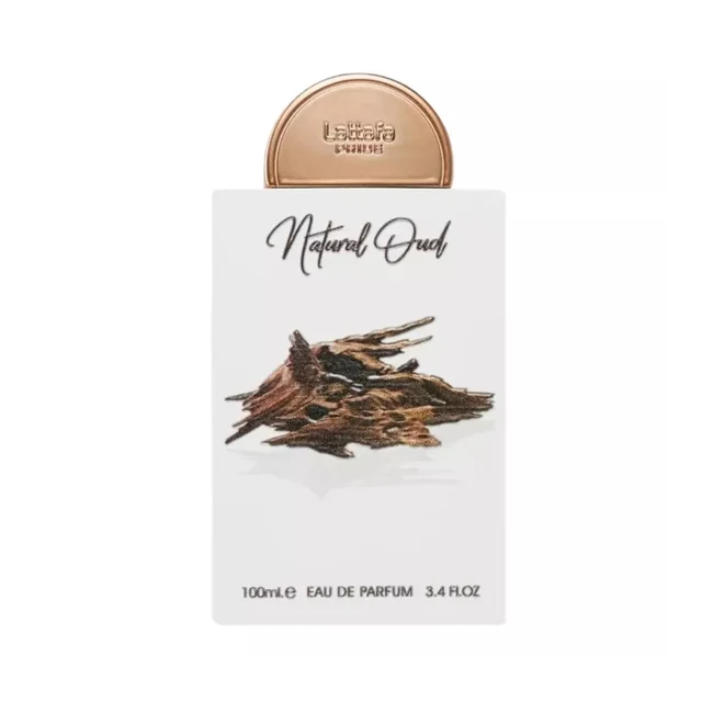 ادوپرفیوم لطافه مدل Natural Oud با رایحه گرم حجم 100 میلی‌لیتر 101825394