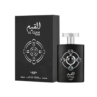 ادوپرفیوم لطافه مدل Al Qiam Silver با رایحه خنک حجم 100 میلی‌لیتر 101825344