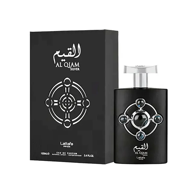 ادوپرفیوم لطافه مدل Al Qiam Silver با رایحه خنک حجم 100 میلی‌لیتر 101825344